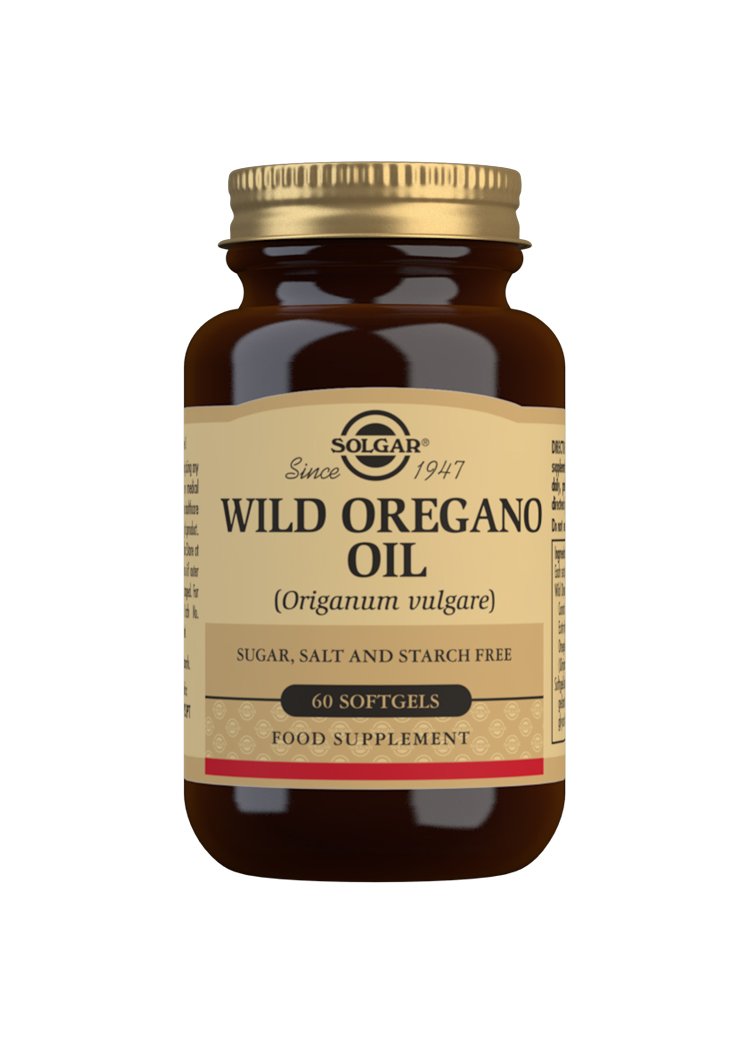 Solgar Wild Oregano Oil Softgels - Pack of 60 - Your Health Store