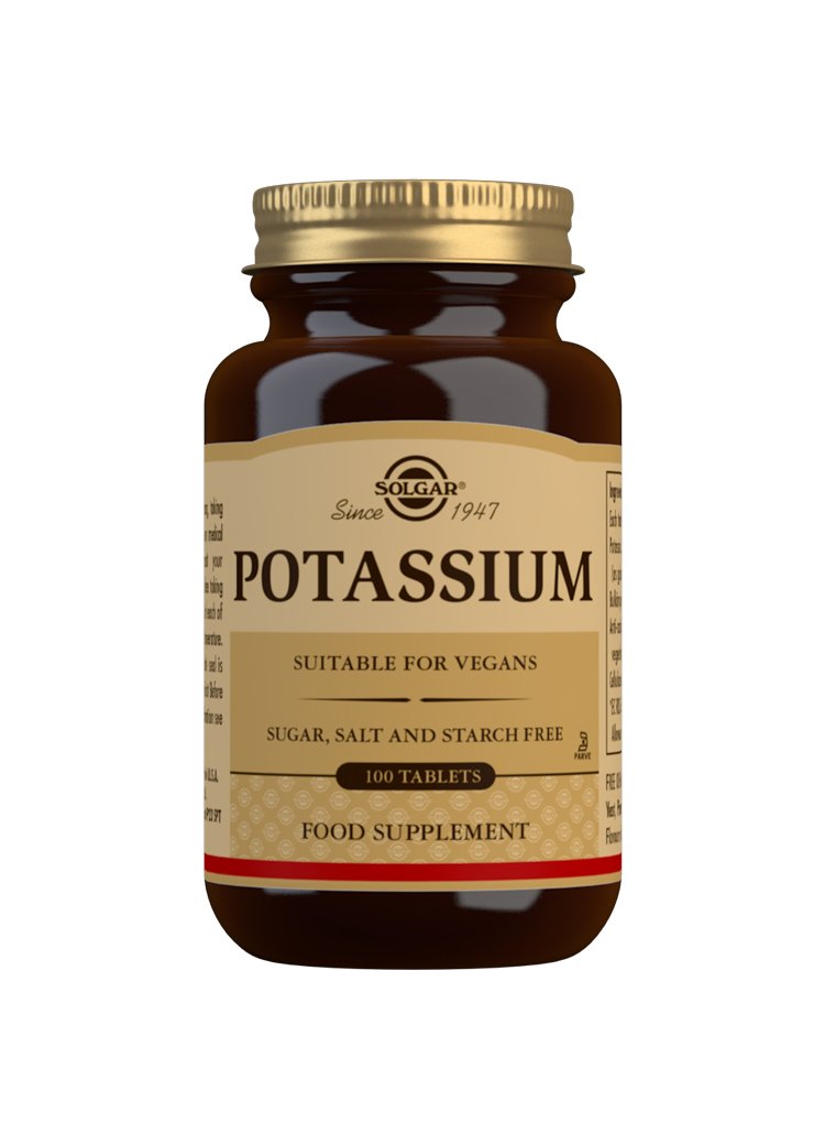 Solgar Potassium 100 tablets - Your Health Store