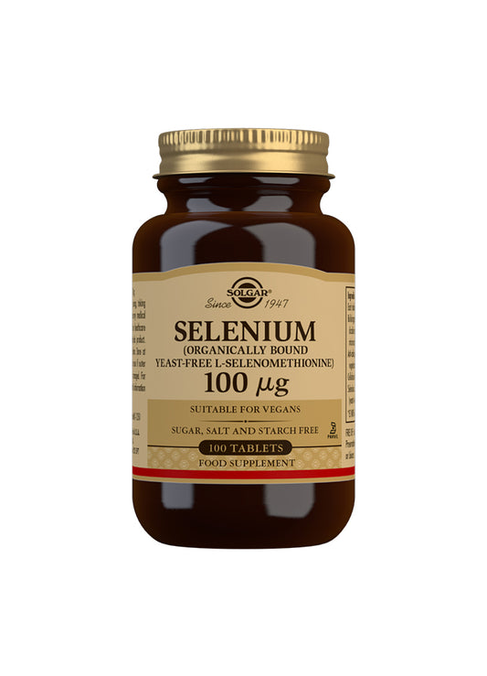 Solgar Selenium 100ug 100 tablets