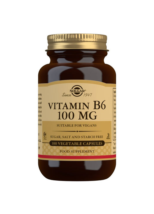 Solgar Vit B6 100Mg 100 Supplements