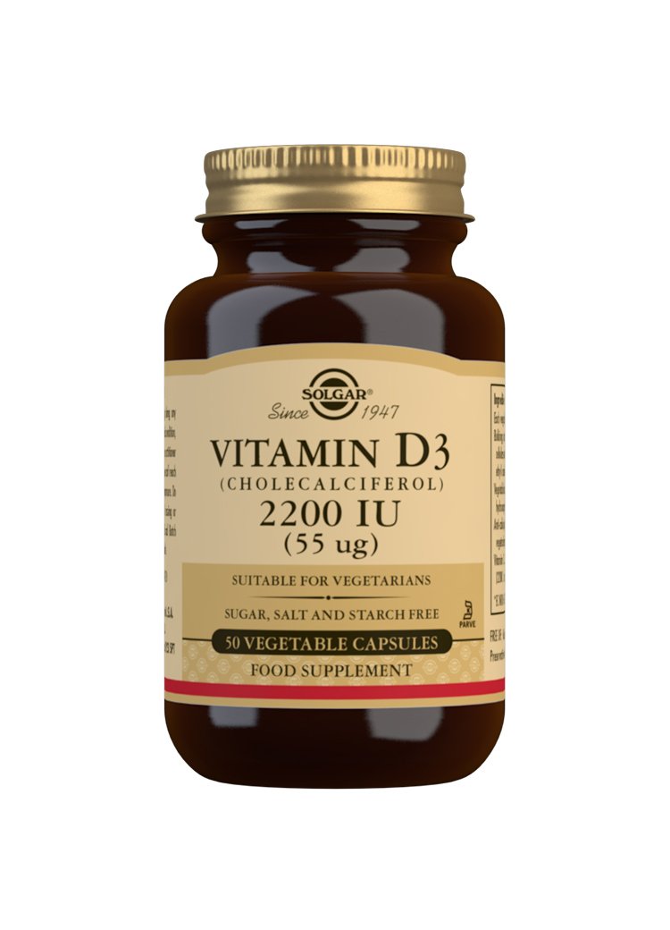 Solgar Vitamin D3 2200 IU 30 - Your Health Store