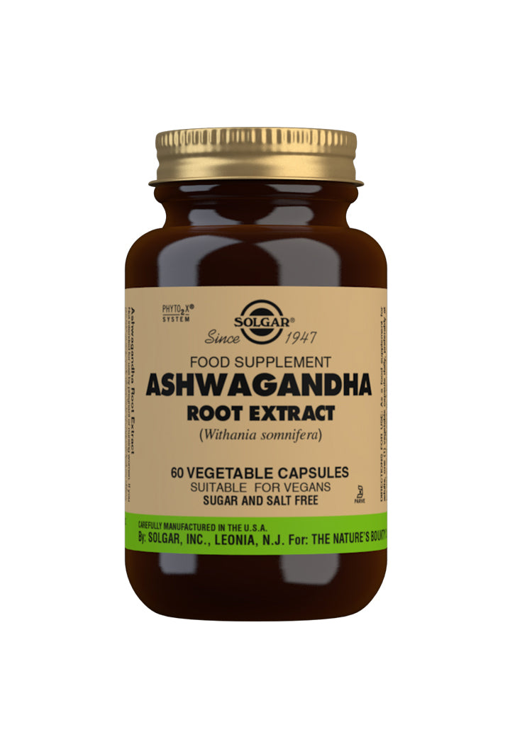 Solgar Ashwagandha Root Extract (60) Supplements