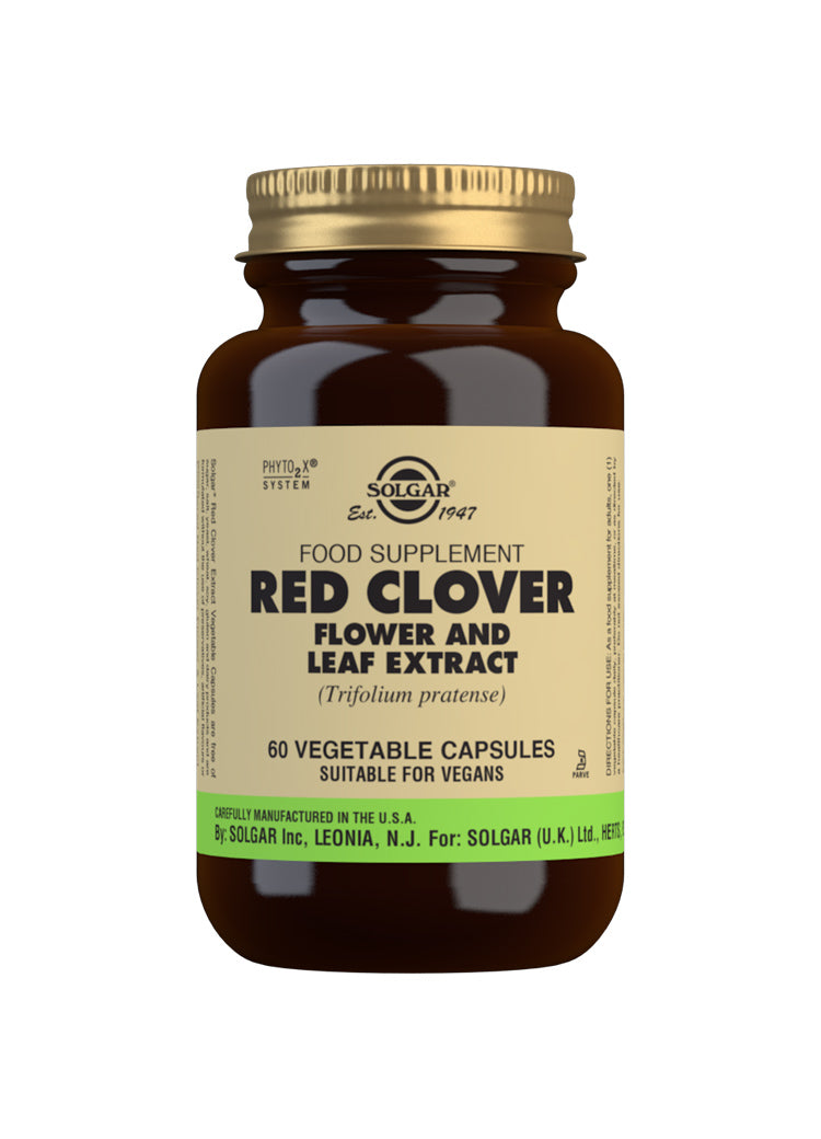 Solgar Red Clover Flower & Leaf Extract 60 capsules