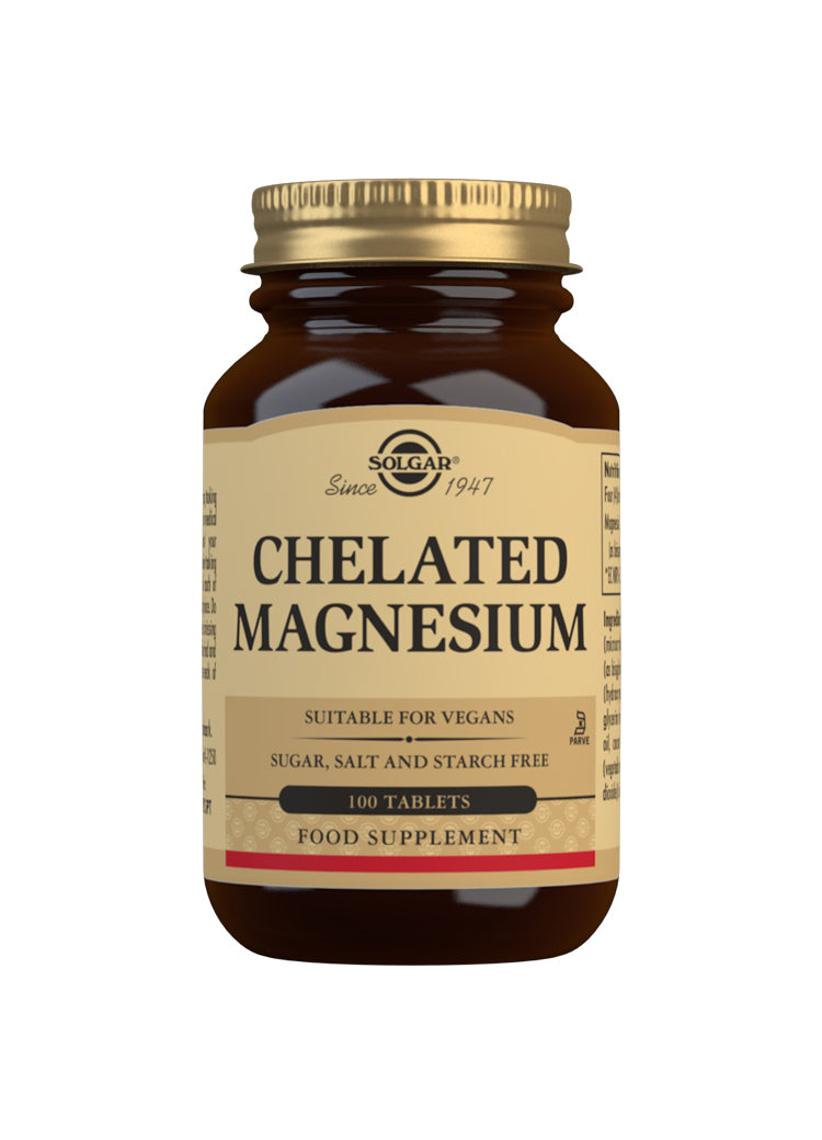 Solgar Chelated Magnesium (100) - Your Health Store