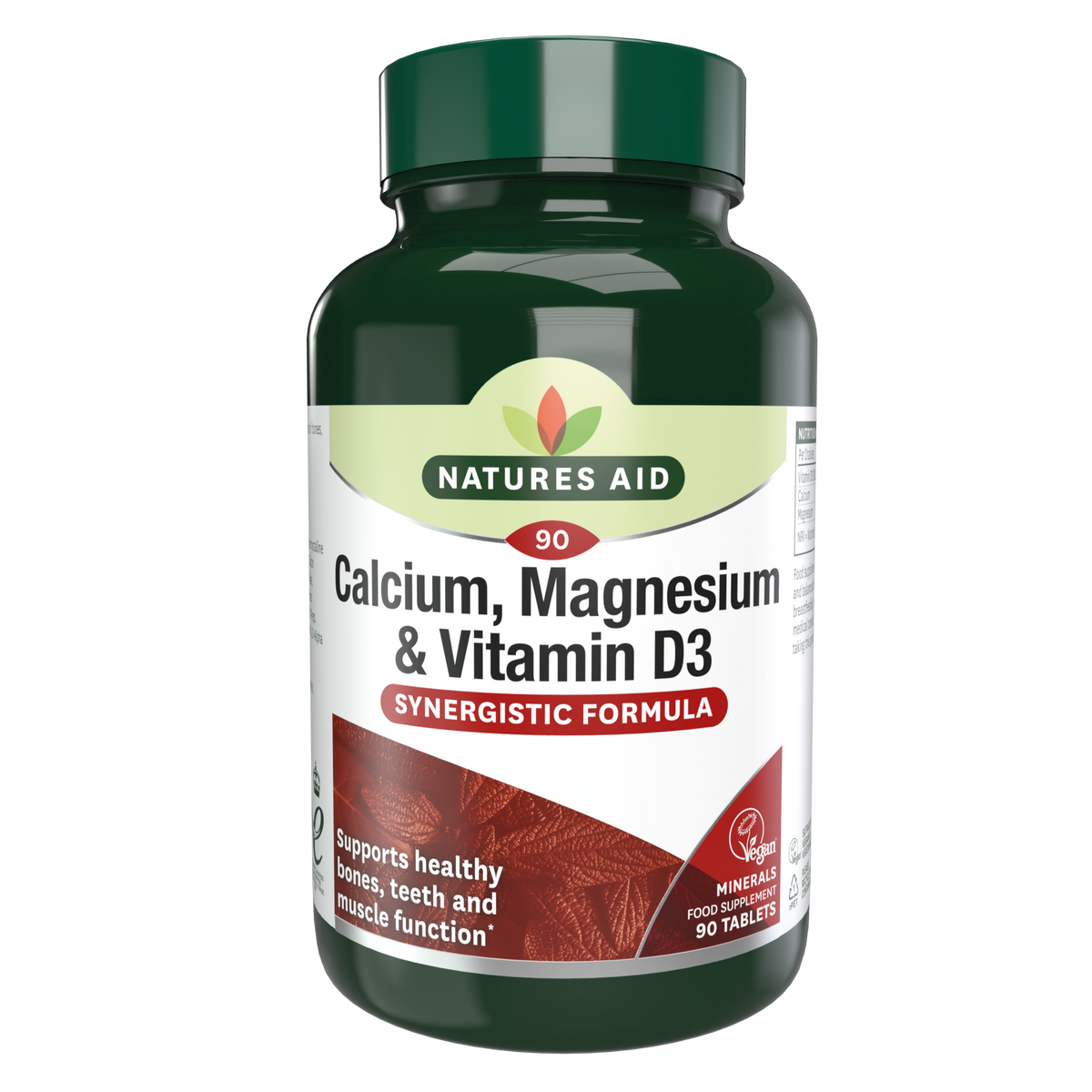 Natures Aid Calcium, Magnesium & D3 (90)