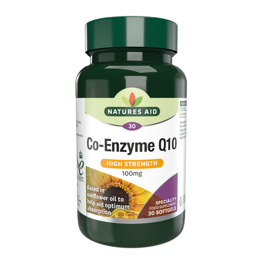 Natures Aid Co Enzyme Q10 100Mg 30