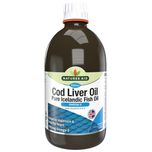 Natures Aid Cod Liver Oil 500ml