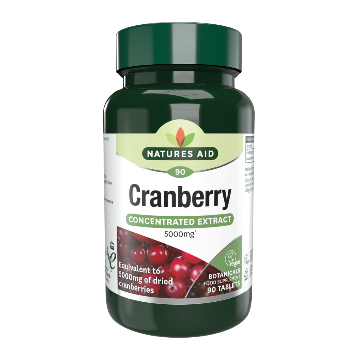 Natures Aid Cranberry 500mg (90)