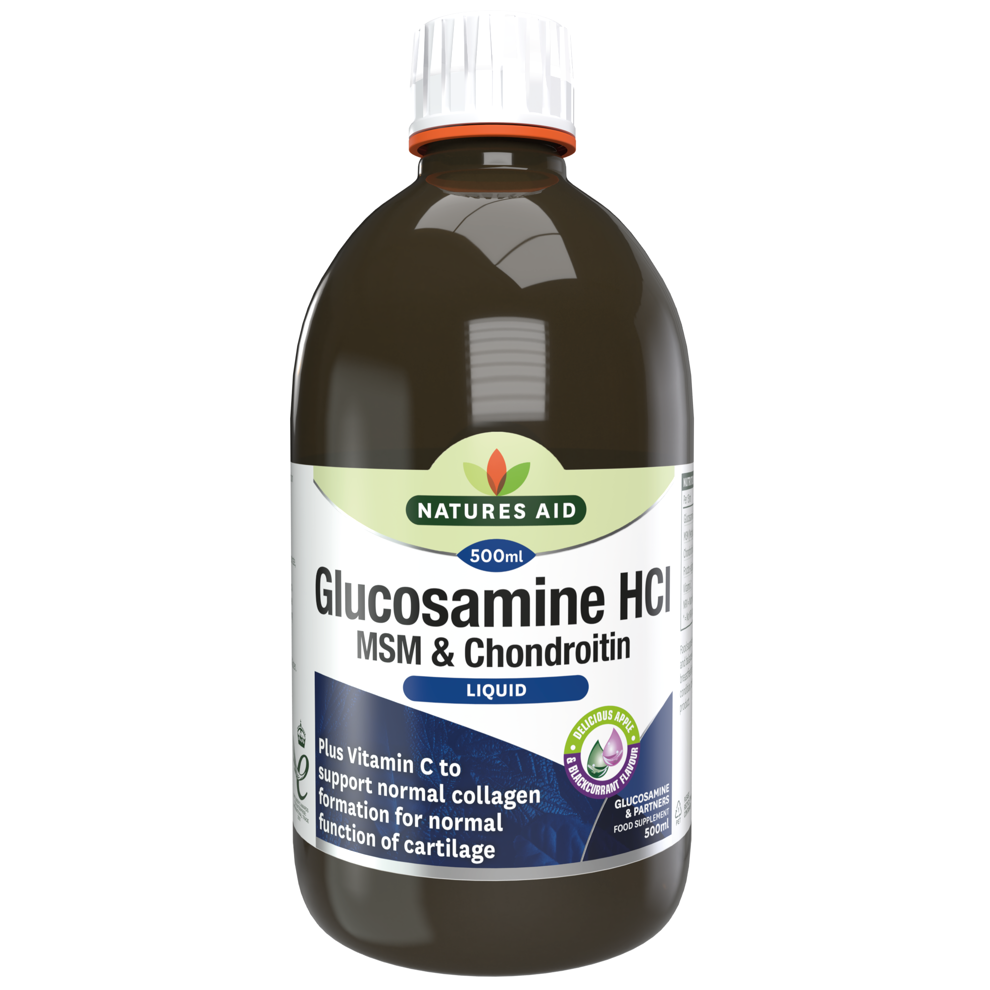 Natures Aid Glucosamine, MSM & Chondroitin 500ml