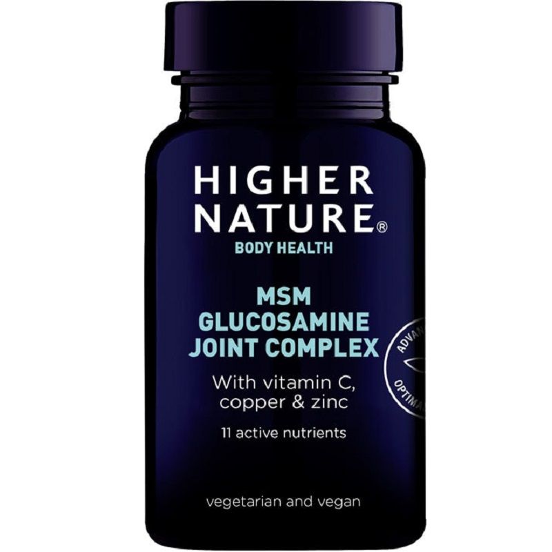 Higher Nature MSM Glucosamine Joint Complex 240 tablets