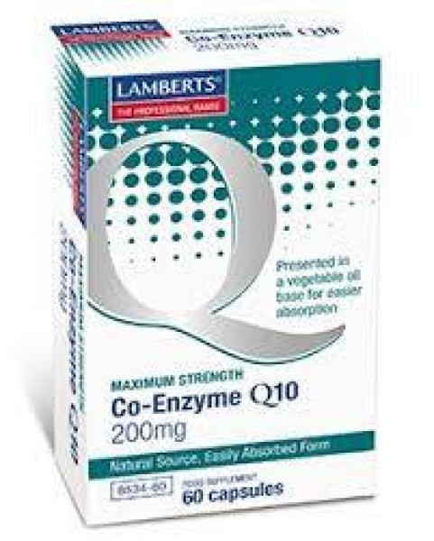 Lamberts Co-Enzyme Q10 200Mg 60 - Your Health Store