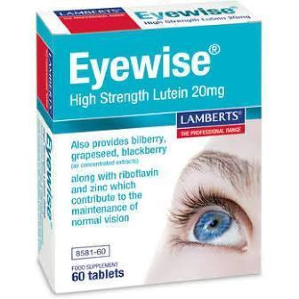 Lamberts Eyewise 20mg 60 - Your Health Store
