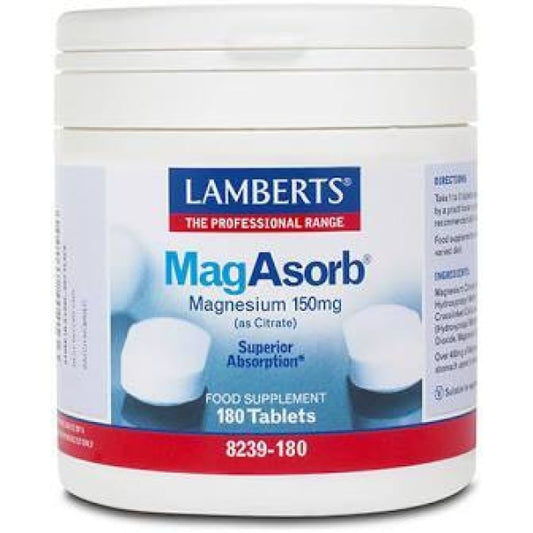 Lamberts Magabsorb 150Mg X 180 - Your Health Store