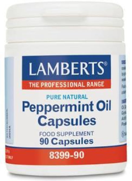 Lamberts Peppermint Oil 100mg 90 - Your Health Store