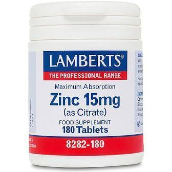 Lamberts Zinc 15Mg 180 - Your Health Store