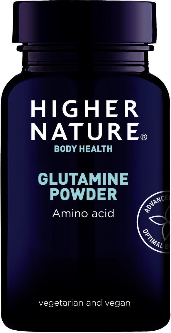 Higher Nature Glutamine Powder 100g powder