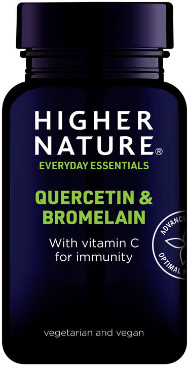 Higher Nature Quercetin & Bromelain 60 capsules