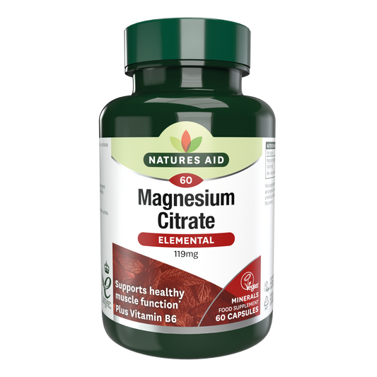 Natures Aid Magnesium Citrate 750mg (60)