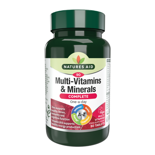 Natures Aid Complete Multi Vitamins 90 tablets