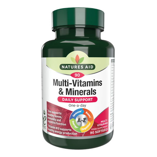 Natures Aid Daily Support Multi Vitamin with Iron (90)