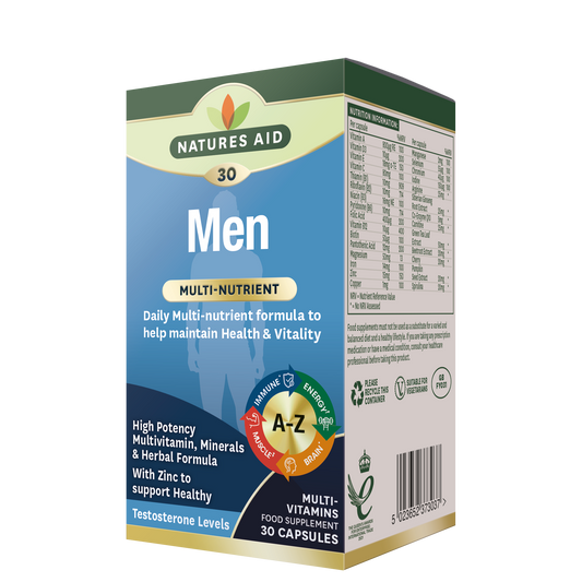 Natures Aid Men Multi-Vitamin & Minerals (30)