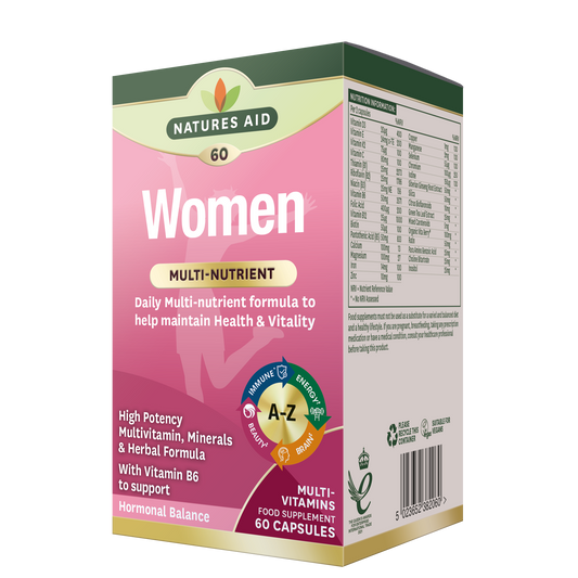 Natures Aid Women Multi-vitamin & Minerals (60)