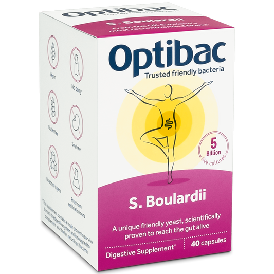 Optibac Saccharomyces Boulardii Probiotic (40)