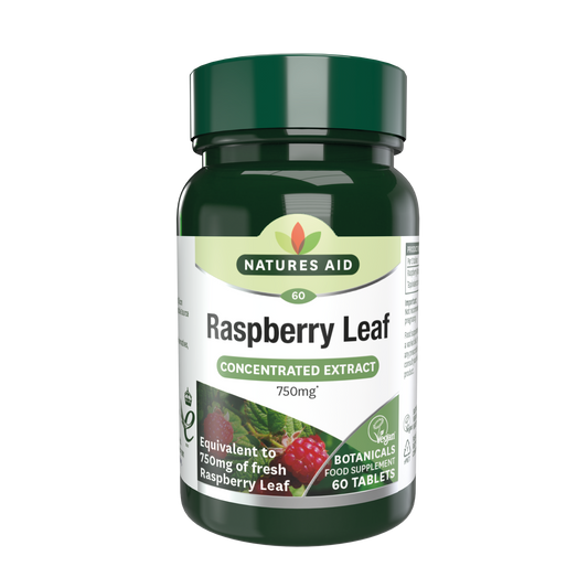 Natures Aid Raspberry Leaf 750mg (60)