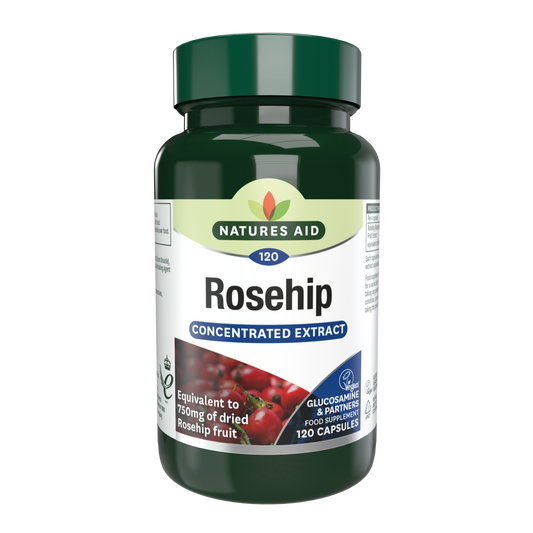 Natures Aid Rosehip 750mg (120)