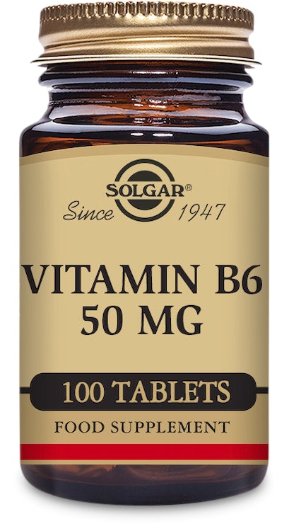 Solgar Vitamin B6 50mg 100 tablets