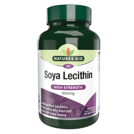 Natures Aid Soya Lecithin 1200mg (90)