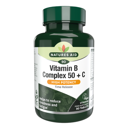 Natures Aid Vitamin B Complex 50 + C (90)