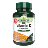 Natures Aid Vitamin C 500mg Chewable (50)