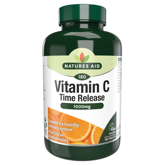 Natures Aid Vitamin C 1000mg Time Release (180)