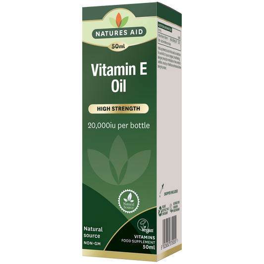 Natures Aid Vitamin E Oil 20,000iu 50ml