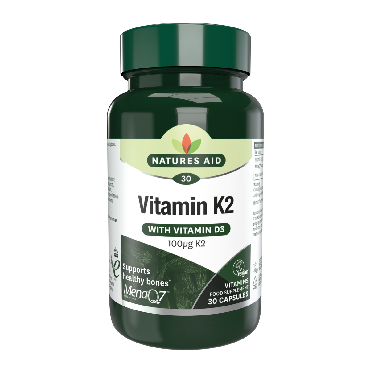 Natures Aid Vitamin K2 100ug (30)